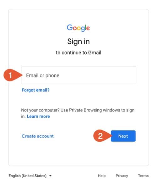 Google Workspace Gmail Desktop App Setup Step 1