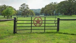 Texas Hill Country Ranch Gate