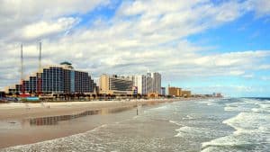 Daytona Beach Florida Ocean Beach and Hotels