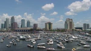 Tampa, Florida Bay & City Skyline