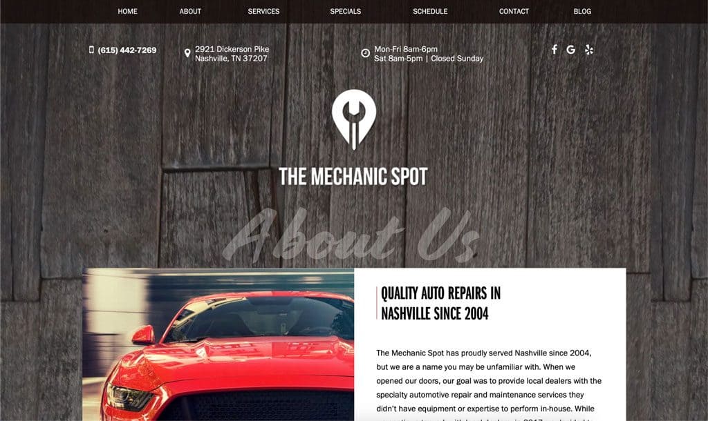The Mechanic Spot - Nashville, Tennessee