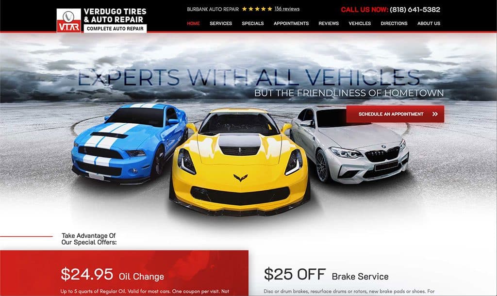 Verdugo Tires & Auto Repair - Burbank, California