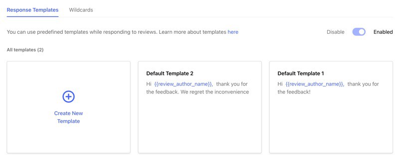 Review Response Template