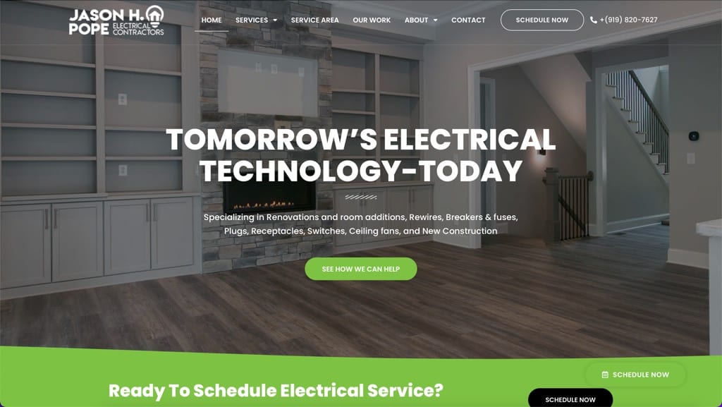 Jason H. Pope Electrical Contractors - Raleigh, NC