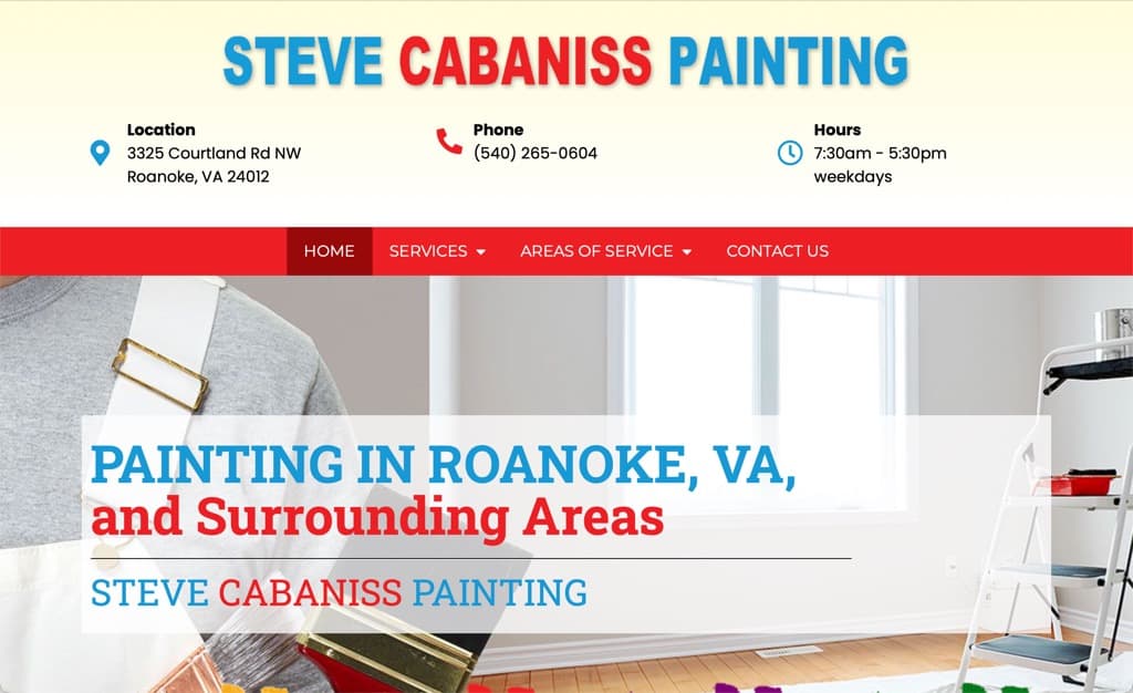 Steve Cabaniss Painting - Roanoke, VA