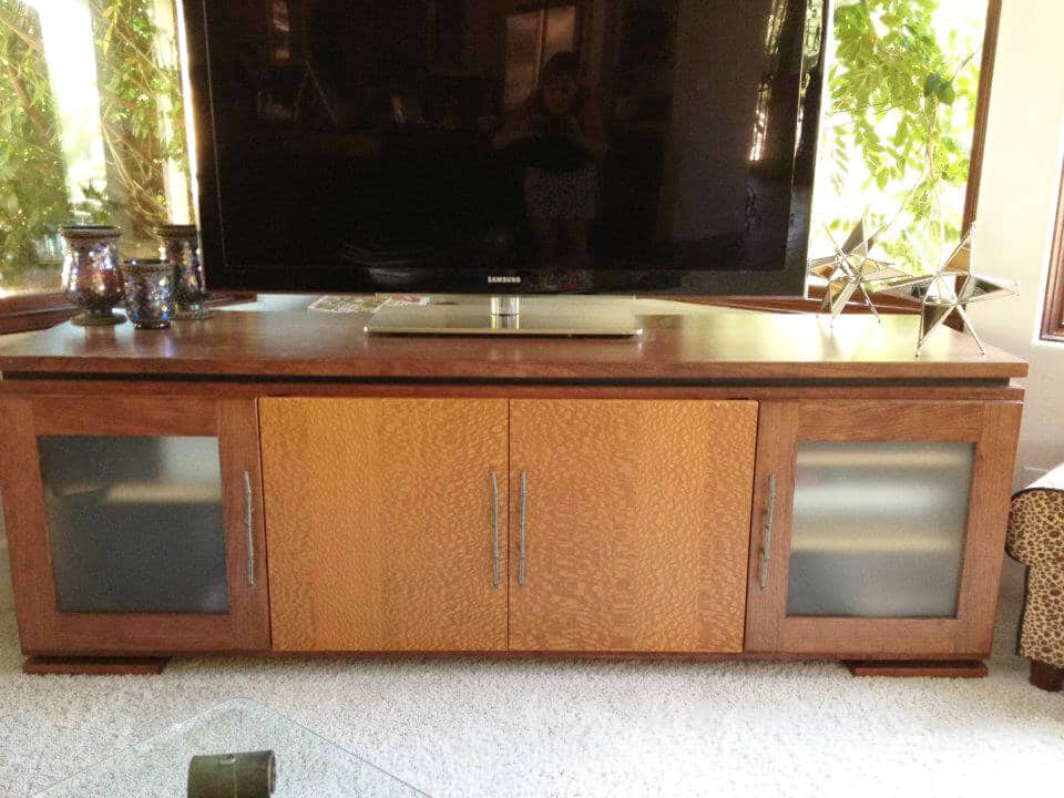 wide-custom-entertainment-center-frosted-glass